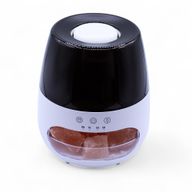 Diffuseur Avec Pierres de Sel - Blanc USB - Couleur Changeante & Minuterie