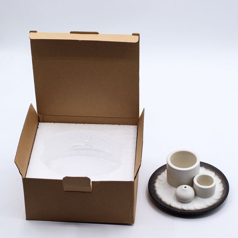 Support Palo Santo & Fumigation – Mandala Blanc & Gris