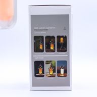 Lampe d'extérieur à effet flamme - USB-C blanc - rechargeable - multicolore