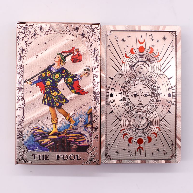 Tarot or rose – Lune – avec livret