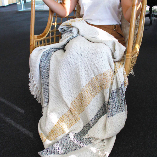 Plaid Confort Boho en Coton