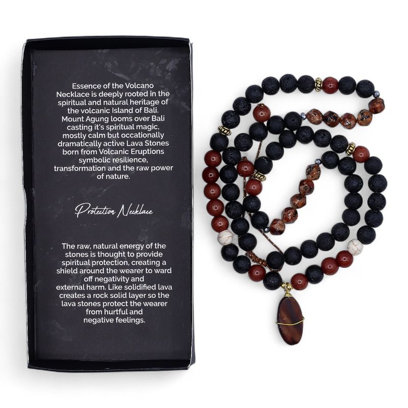 Collier Essence du Volcan – Protection