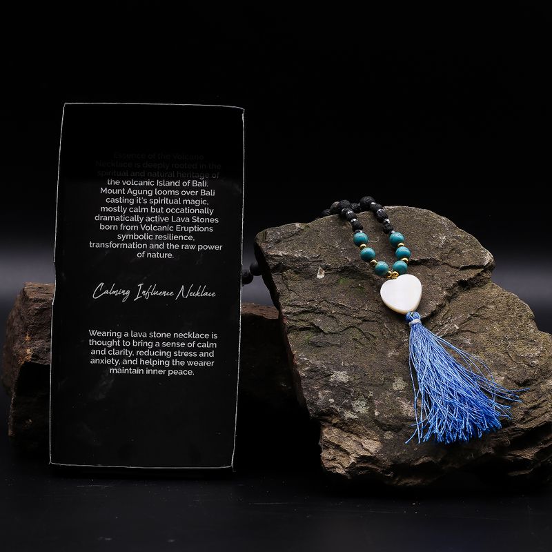 Collier Essence du Volcan – Influence Apaisante