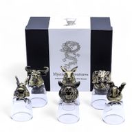 Verres à shot (50 ml) – Créatures Mystiques – Bronze Antique