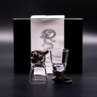 Verres à shot (50 ml) – Créatures Mystiques – Bronze Antique