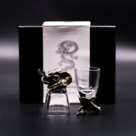 Verres à shot (50 ml) – Créatures Mystiques – Bronze Antique
