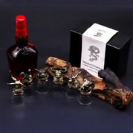 Verres à shot (50 ml) – Créatures Mystiques – Bronze Antique