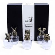 Verres (100 ml) – Créatures de la Forêt Sauvage – Bronze Antique