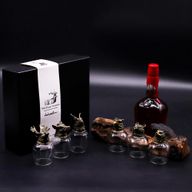 Verres (100 ml) – Créatures de la Forêt Sauvage – Bronze Antique