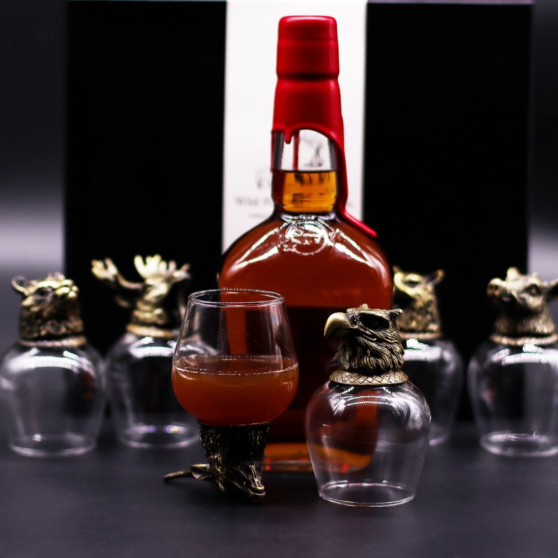 Verres (100 ml) – Créatures de la Forêt Sauvage – Bronze Antique