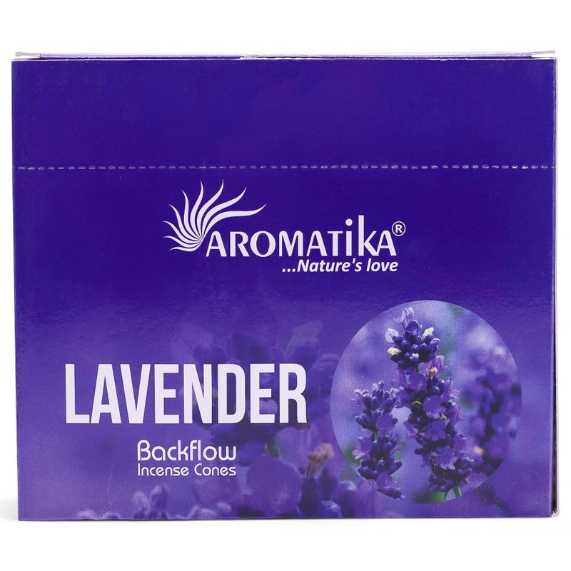 Pack de 10 Encens Masala Backflow - Lavande