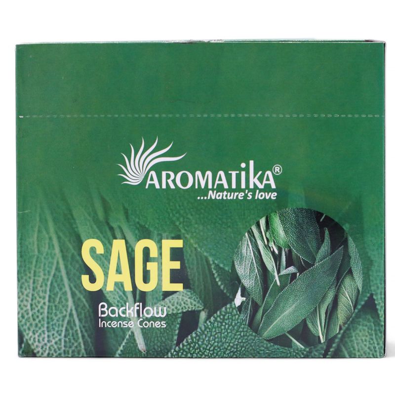 Pack de 10 Encens Masala Backflow - Sauge