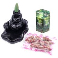 Pack de 10 Encens Masala Backflow - Forêt Tropicale