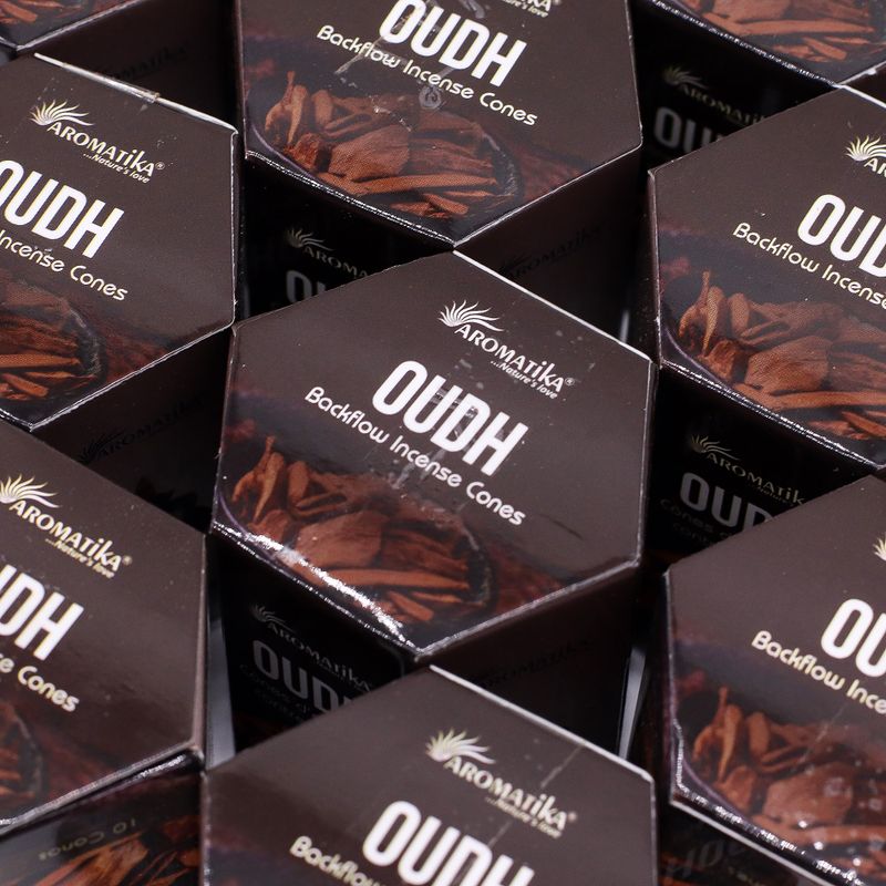 Pack de 10 Encens Masala Backflow - Oudh