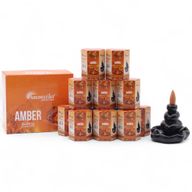 Pack de 10 Encens Masala Backflow - Ambre