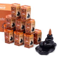 Pack de 10 Encens Masala Backflow - Ambre