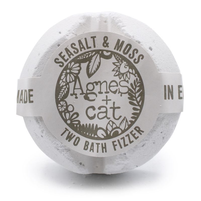 Bombe de bain - Sel de mer et mousse