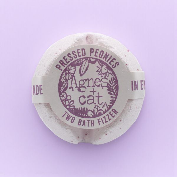 Bombe de bain - Pivoines pressées