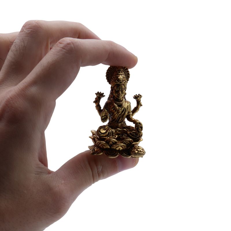 Miniature en laiton – Lakshmi (52 g) – 49 mm