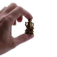 Miniature en laiton – Ganesha (22 g) – 37 mm