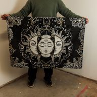 Tenture en coton (70x110 cm) – Déesse du Soleil