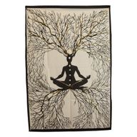 Tenture en coton (70x110 cm) – Connexion Terrestre des Chakras