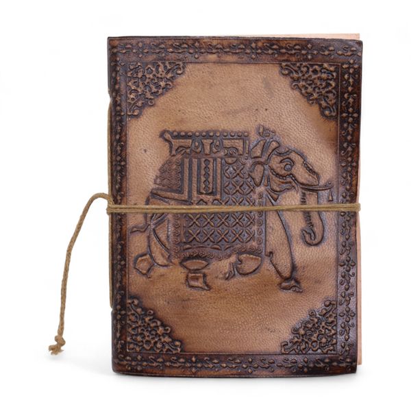 Carnets ésotériques cuir assortis (15x11,5 cm) – Présentoir