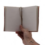 Carnets ésotériques cuir assortis (15x11,5 cm) – Présentoir