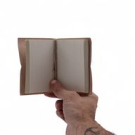 Petits carnets ésotériques cuir assortis (10x7,5 cm) – Présentoir