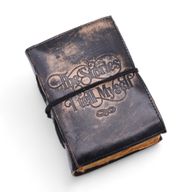 Carnet cuir épais bords frangés (12,5x9 cm) – Histoires que je me raconte