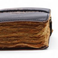 Carnet cuir épais bords frangés (12,5x9 cm) – Histoires que je me raconte