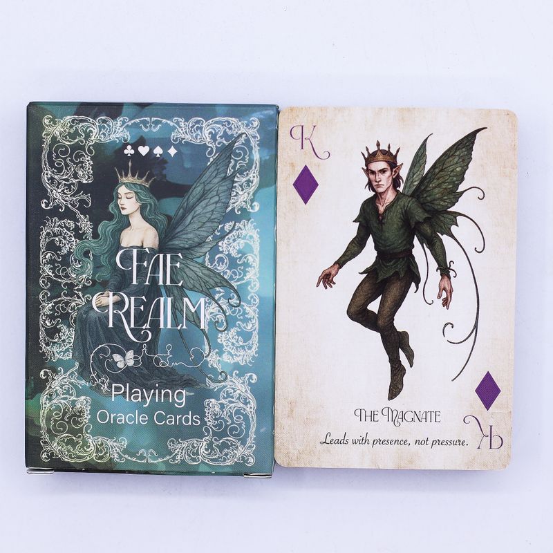 Cartes à jouer et oracles Royaume des Fées – Thème féerique