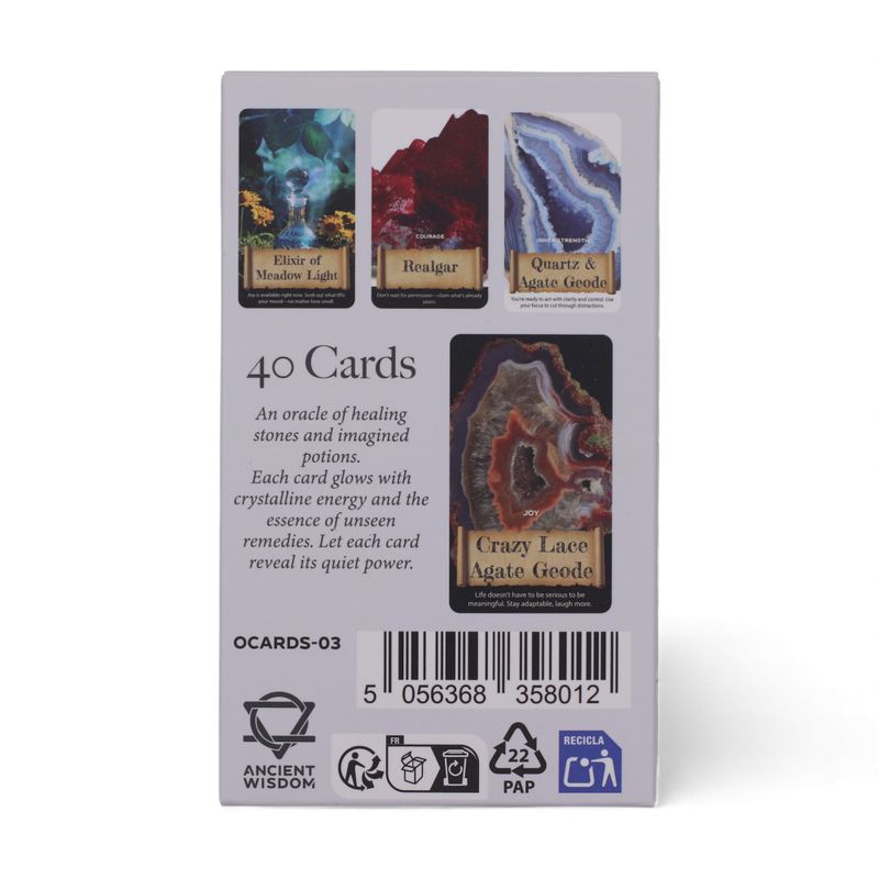 Cartes Oracle Cristaux & Élixirs – Énergie de Guérison