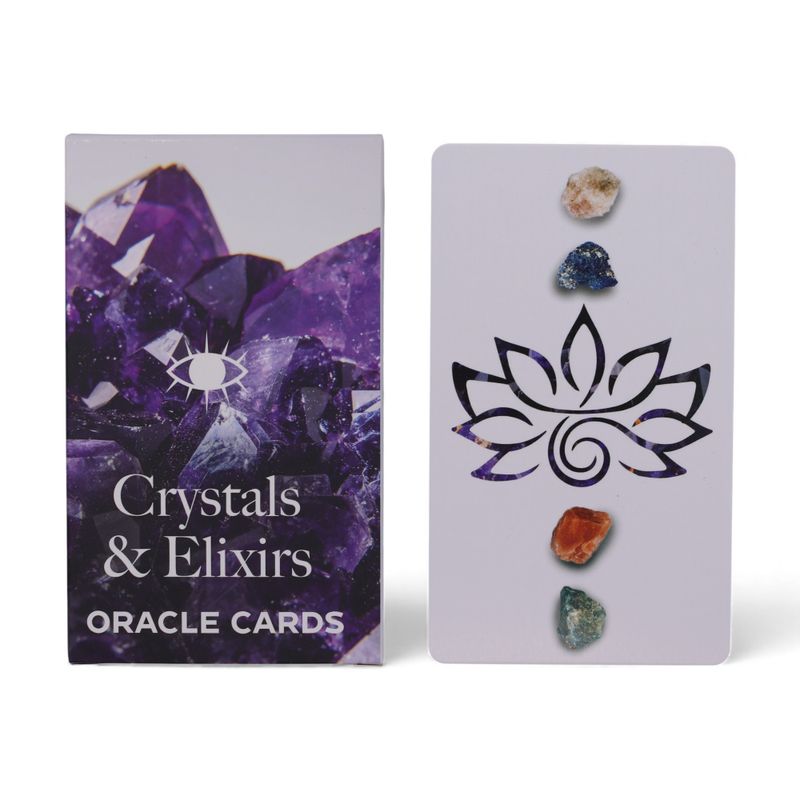 Cartes Oracle Cristaux & Élixirs – Énergie de Guérison