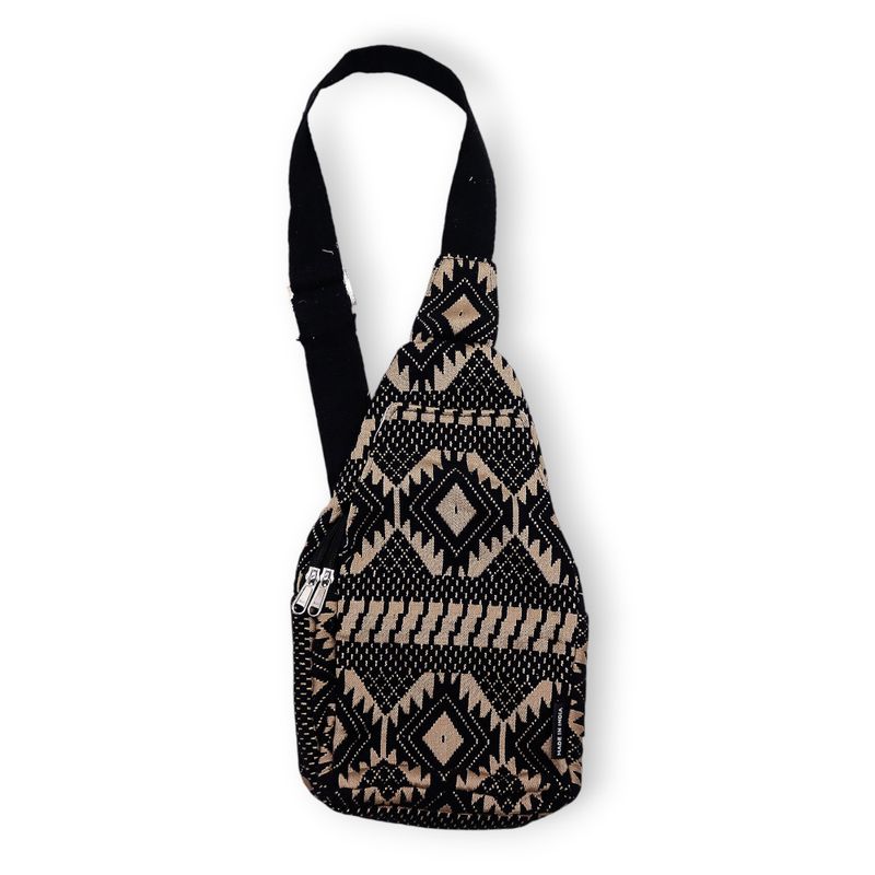 Sacs Jacquard naturels - Artisans du Désert - Bandoulière