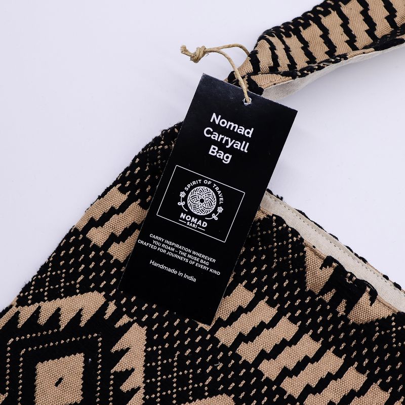 Sacs Jacquard naturels - Artisans du Désert - Nomade