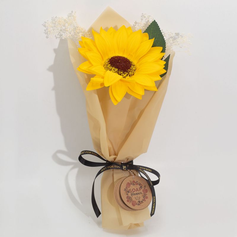 Présentoir de Fleurs de Savon – Tournesol