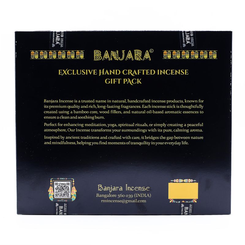 Banjara Bâtons de fumigation Palo Santo - Ensemble de 6 paquets