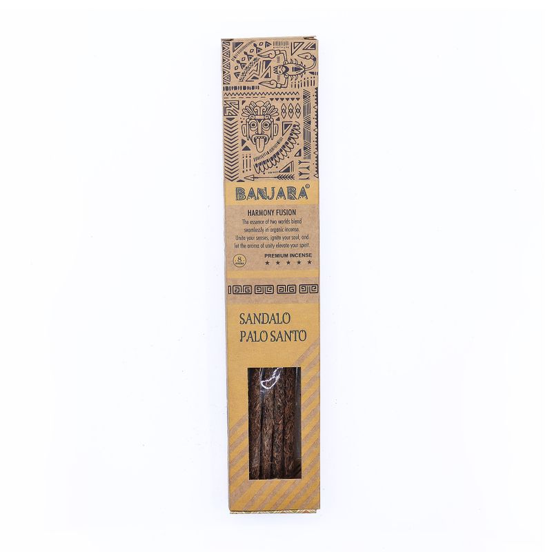 Banjara Bâtons de fumigation Palo Santo - Ensemble de 6 paquets