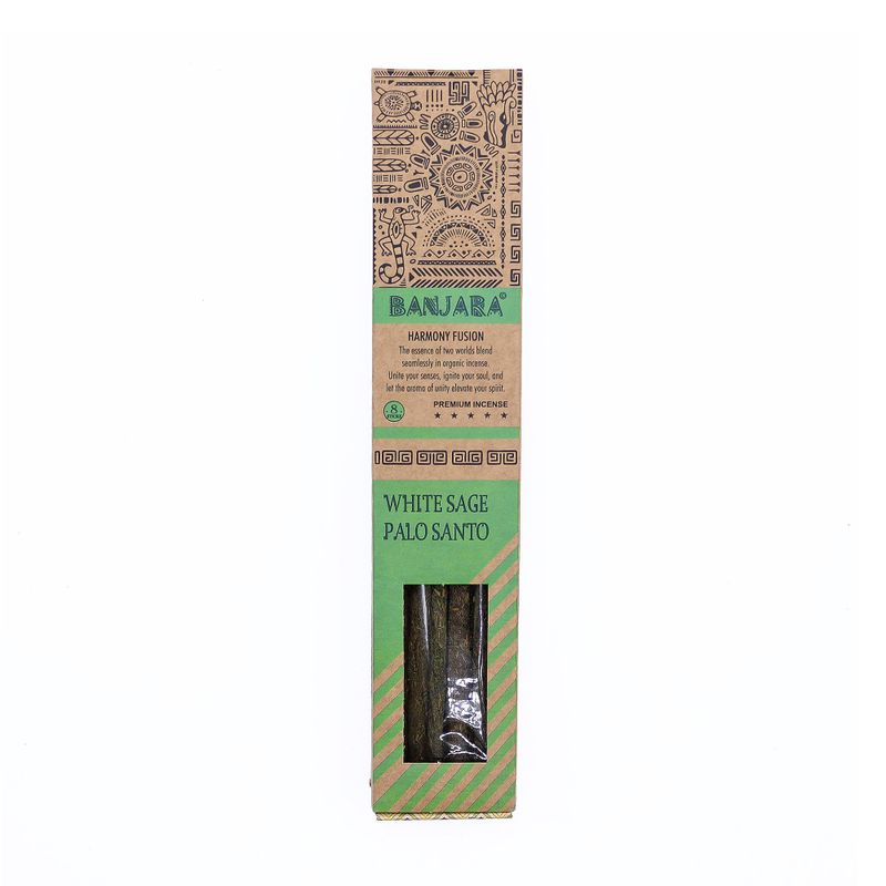 Banjara Bâtons de fumigation Palo Santo - Ensemble de 6 paquets