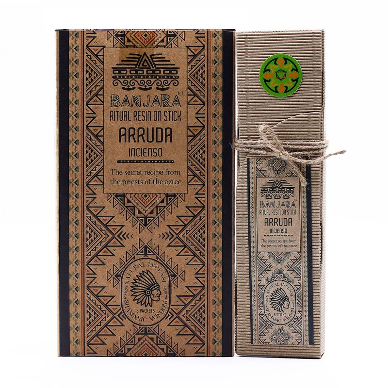 Résine rituelle sur bâton - Arruda