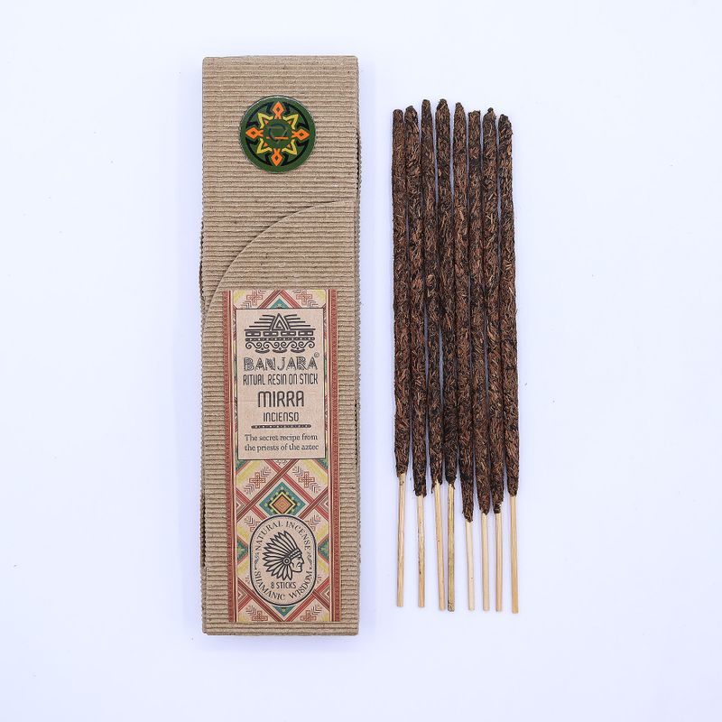 Résine rituelle sur bâton - Myrrhe
