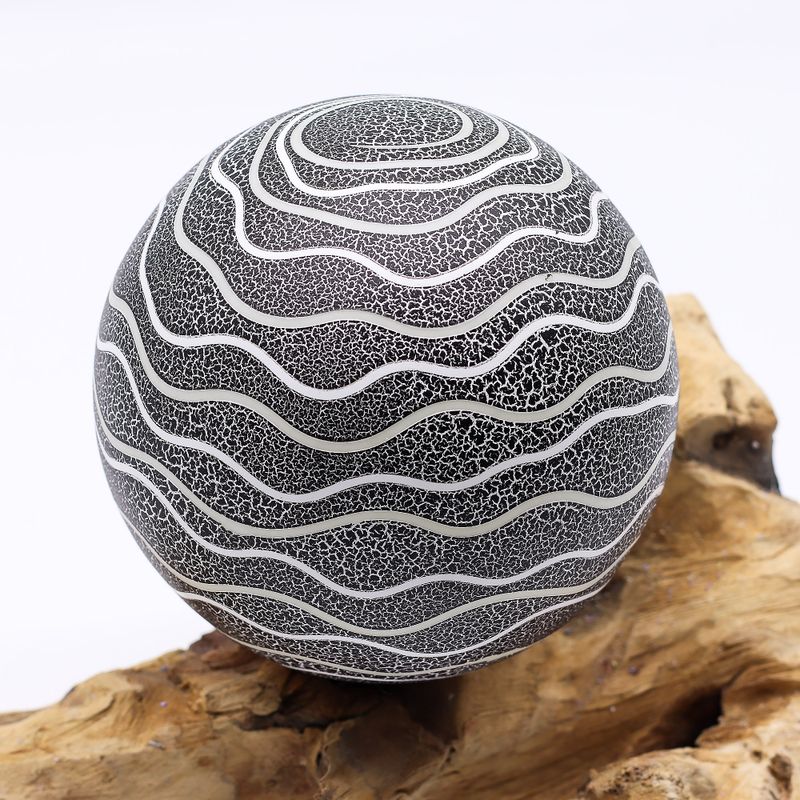 Lampe Lueur Flottante abat-jour Luna gris