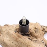 Lampe Lueur Flottante abat-jour Luna gris