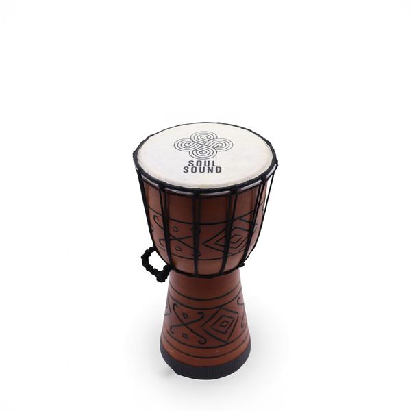 Petit Tambour Djembe Pro - Soul Sound (grave) - Petit 30 cm (15 cm diamètre)