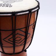 Petit Tambour Djembe Pro - Soul Sound (grave) - Petit 30 cm (15 cm diamètre)