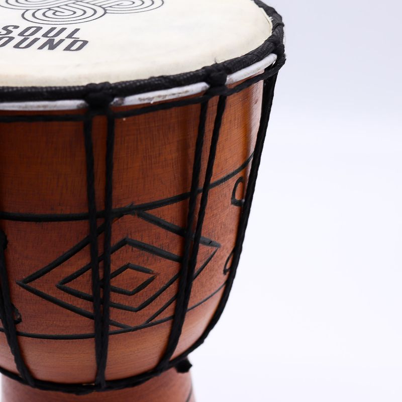 Petit Tambour Djembe Pro - Soul Sound (grave) - Petit 30 cm (15 cm diamètre)