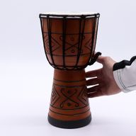 Petit Tambour Djembe Pro - Soul Sound (grave) - Petit 30 cm (15 cm diamètre)