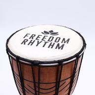 Petit Tambour Djembe Pro - Freedom Rhythm (aigu) - Petit 30 cm (15 cm diamètre)