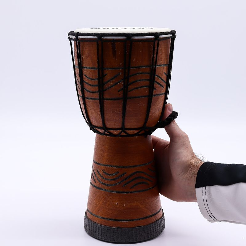 Petit Tambour Djembe Pro - Freedom Rhythm (aigu) - Petit 30 cm (15 cm diamètre)